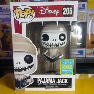 Disney Pop! Pajama Jack Vinyl Figure - White and Black